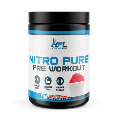 Nitro Pure Pre Workout - Red Snow Cone